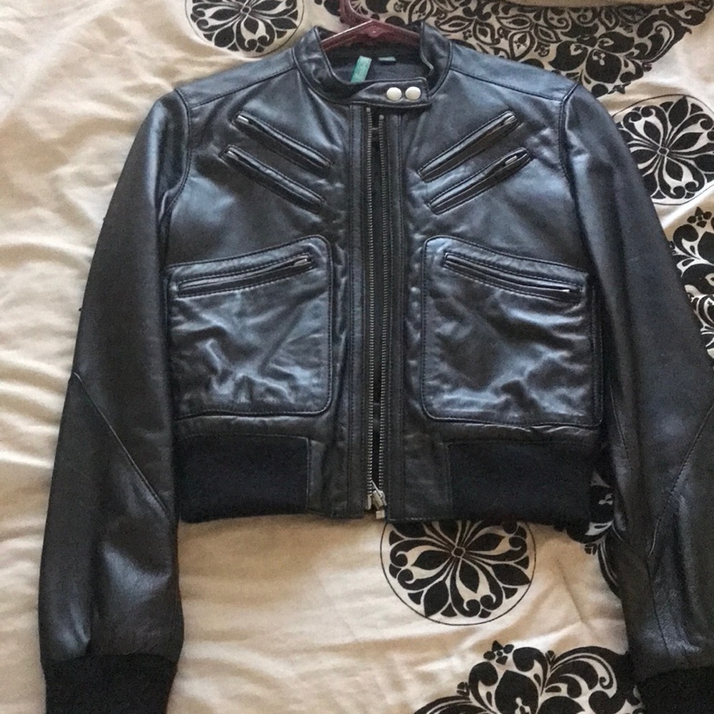 GREAT GIFT IDEA !!!!!🎁New Genuine Leather Jacket